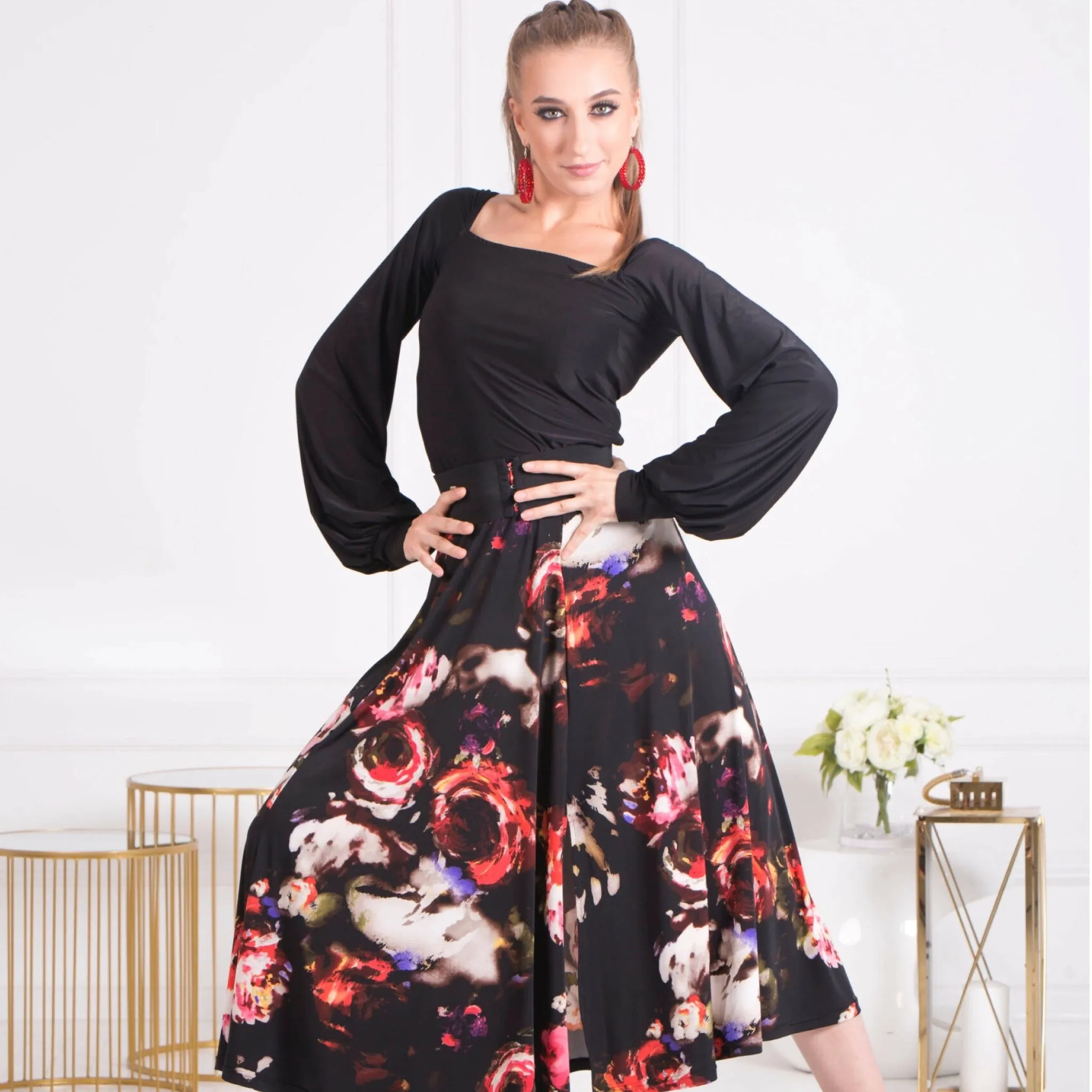 Serene Carimbo Ballroom Skirt