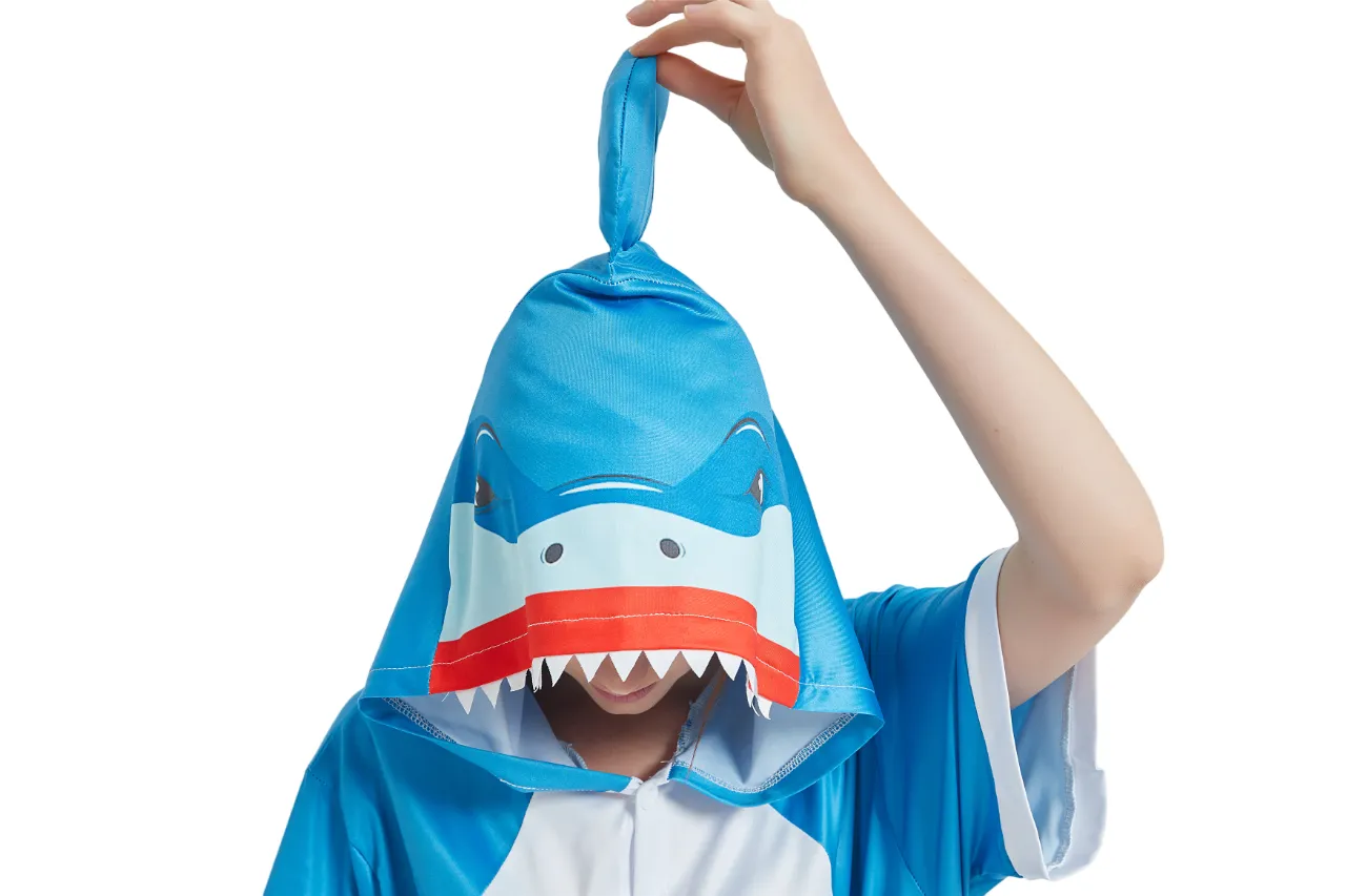 Shark Adult Summer Onesie