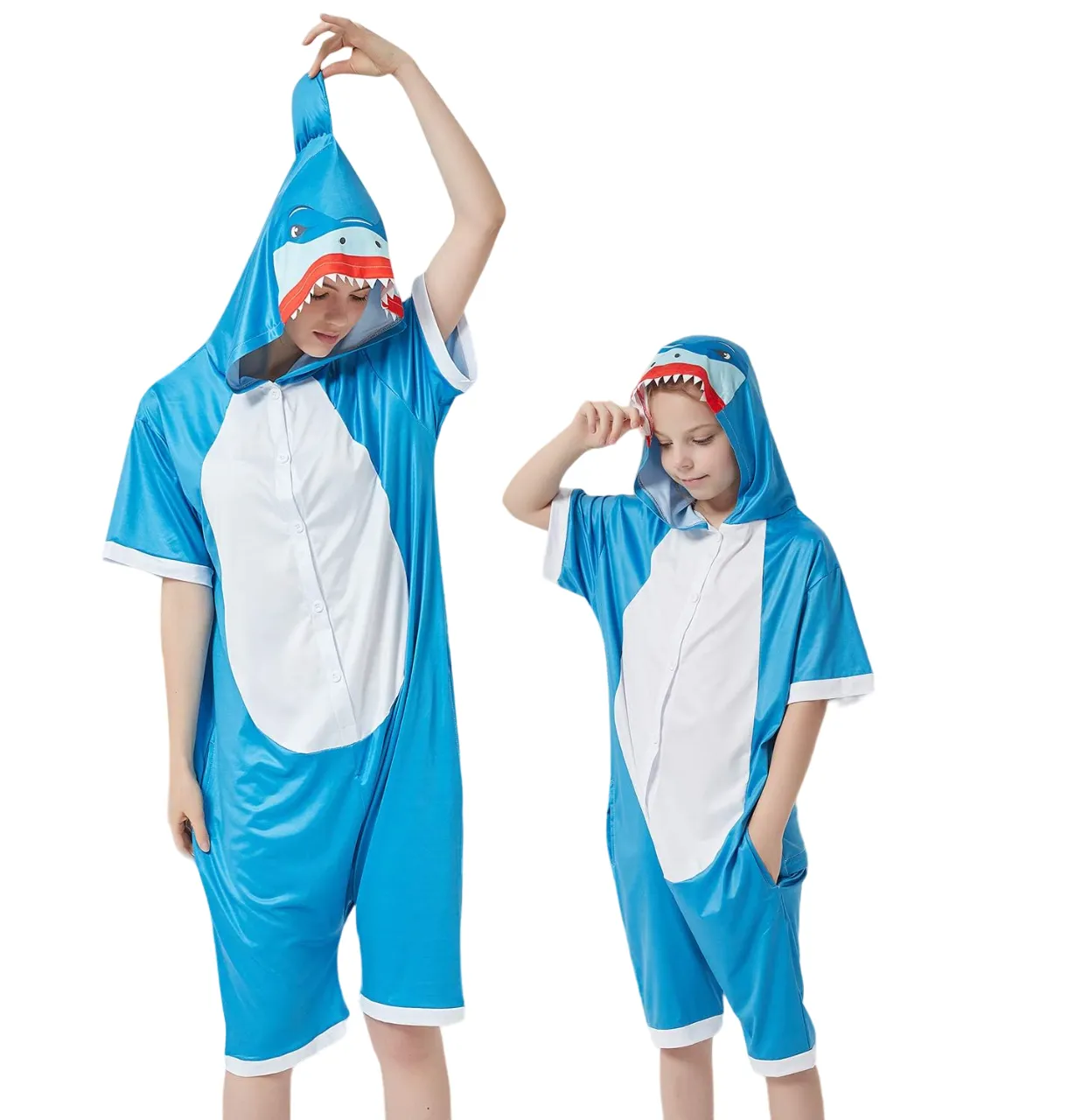 Shark Adult Summer Onesie