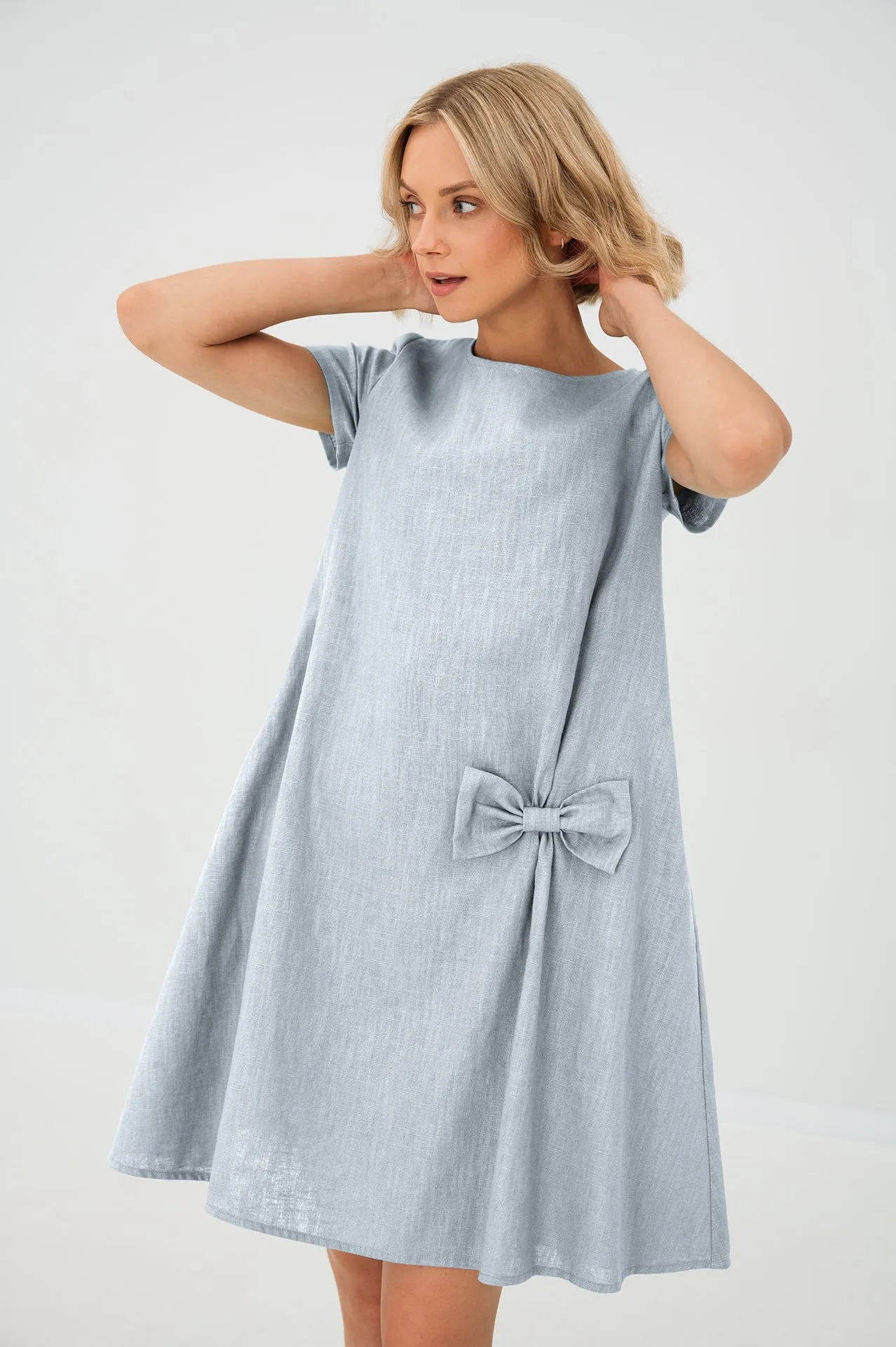 Simple linen dress SUMMER KISS