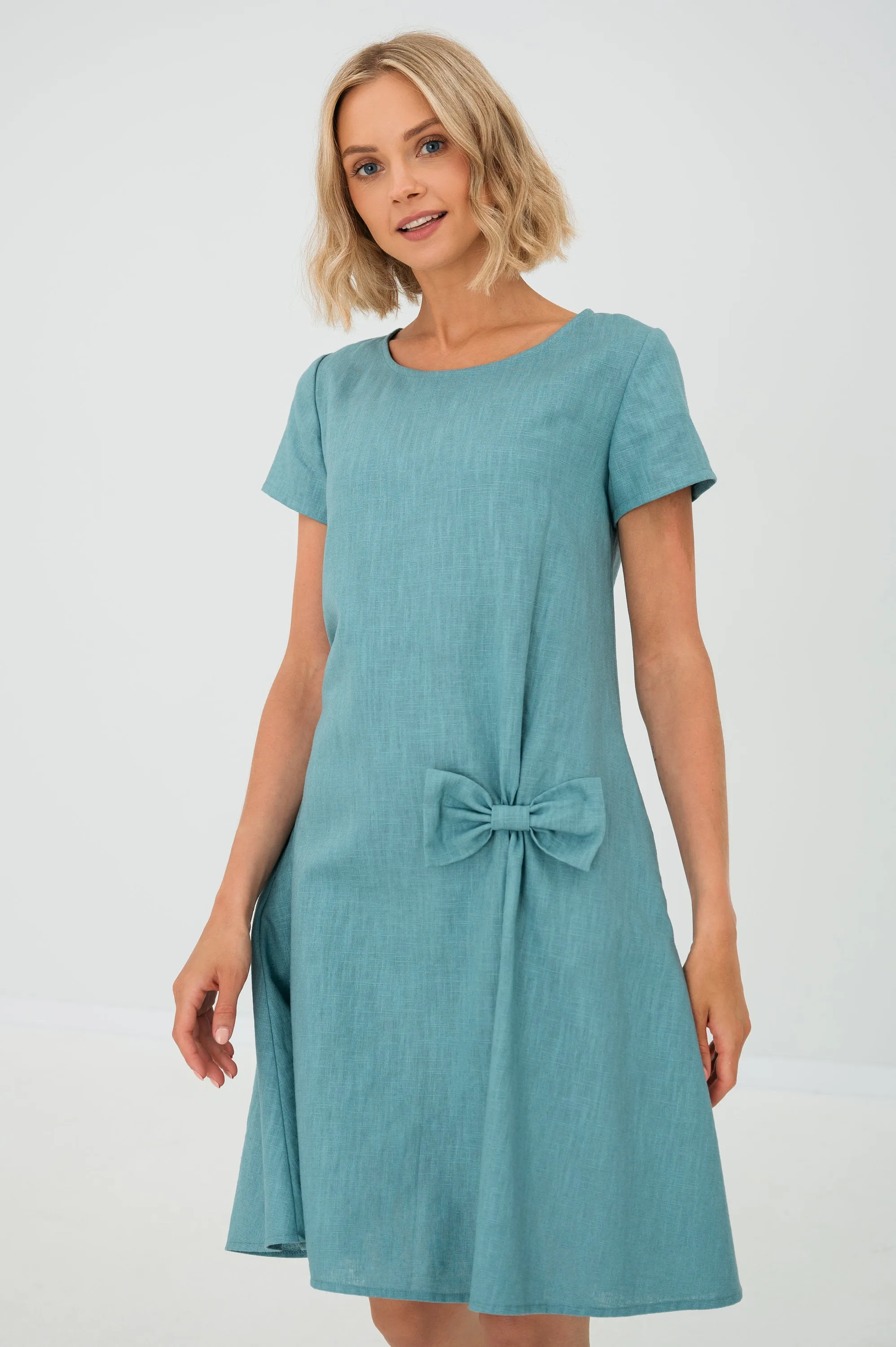 Simple linen dress SUMMER KISS