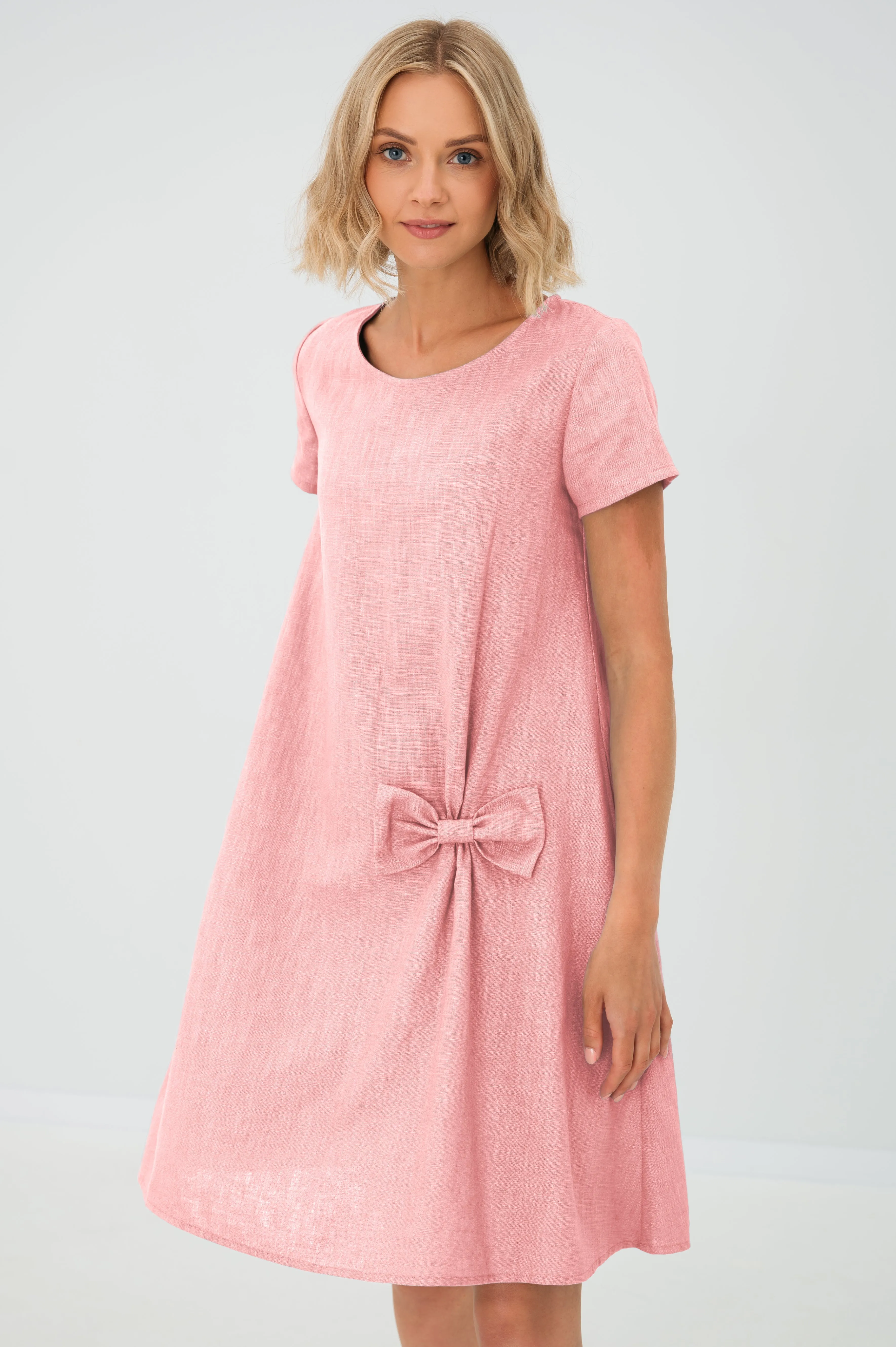 Simple linen dress SUMMER KISS