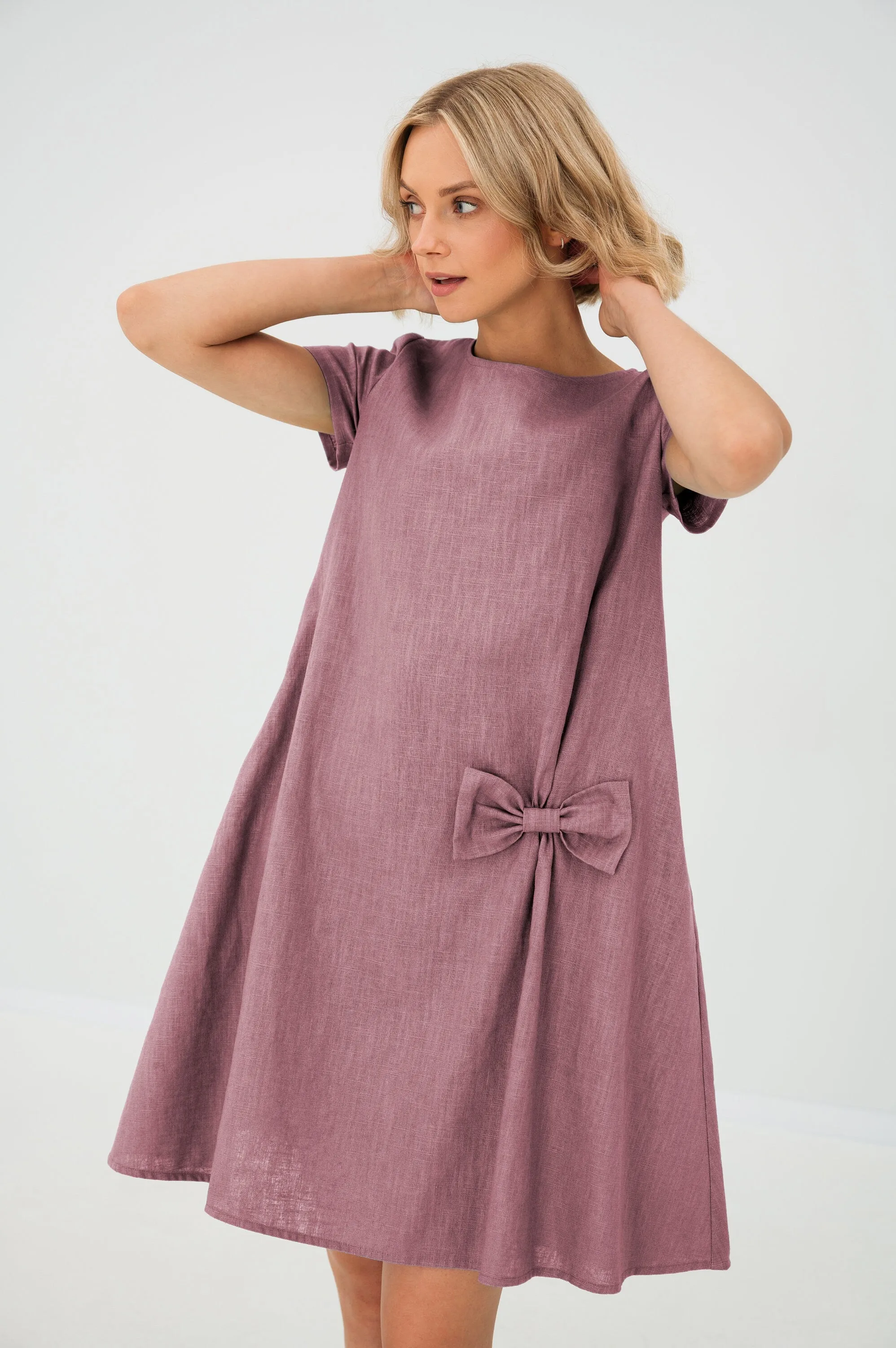 Simple linen dress SUMMER KISS