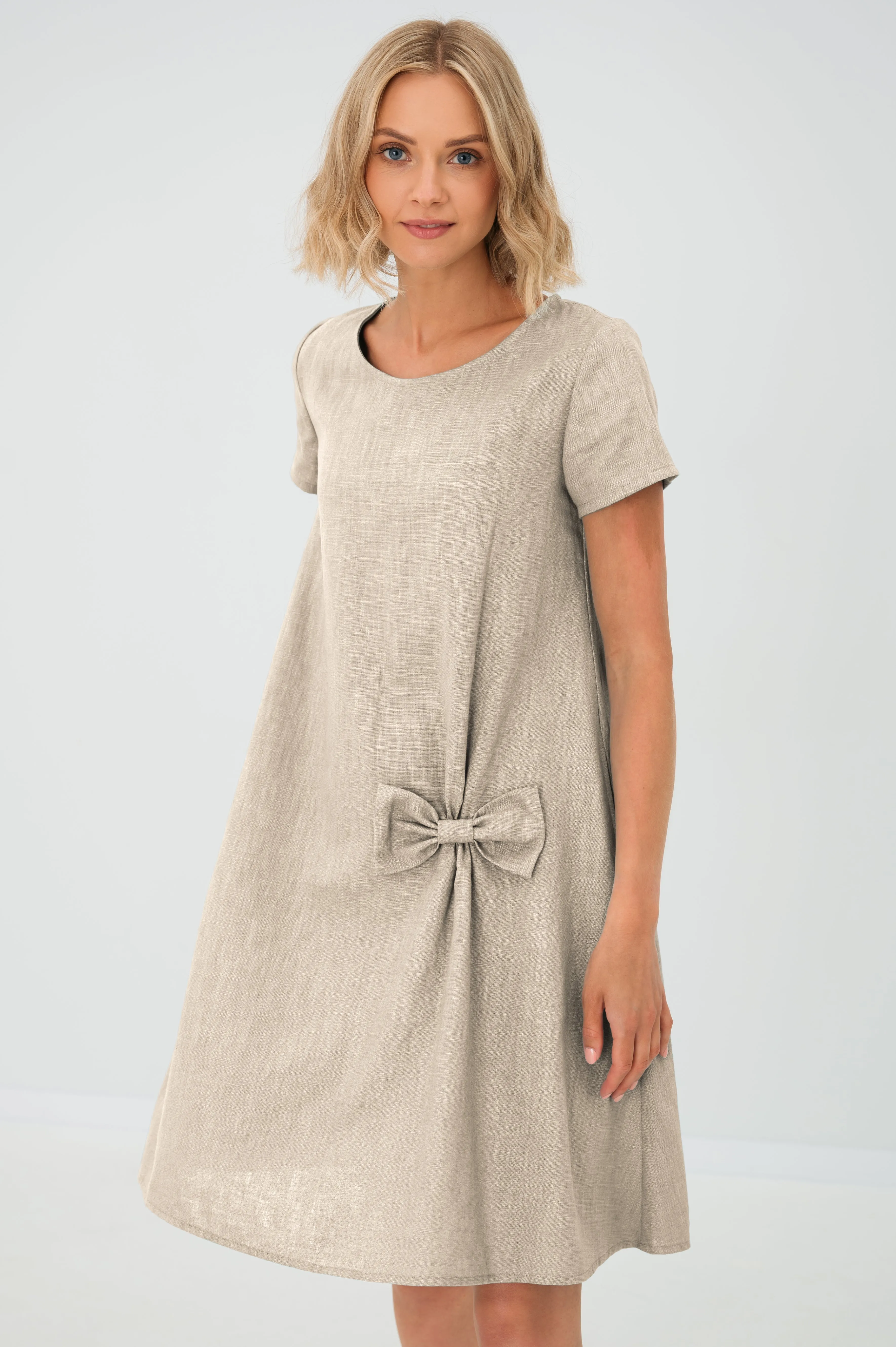 Simple linen dress SUMMER KISS