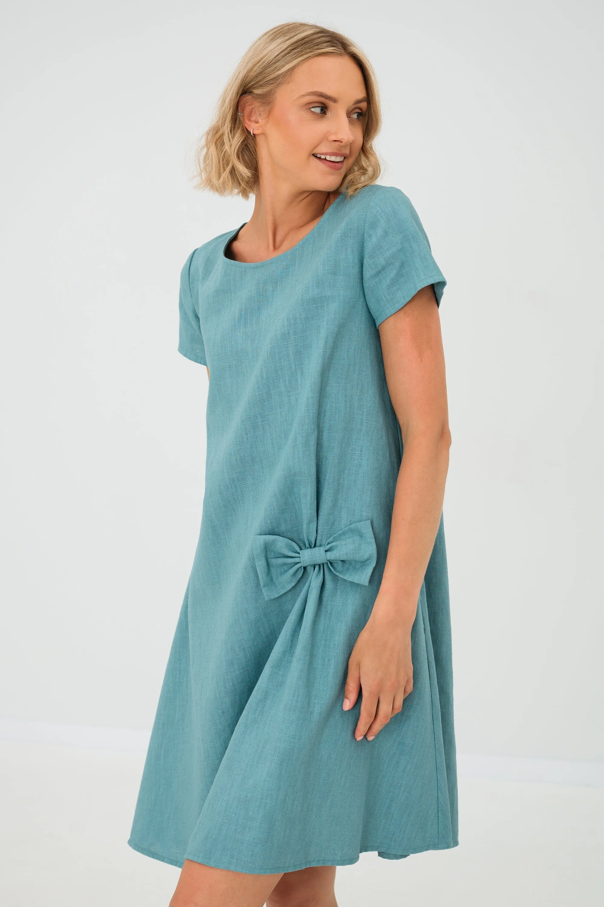 Simple linen dress SUMMER KISS