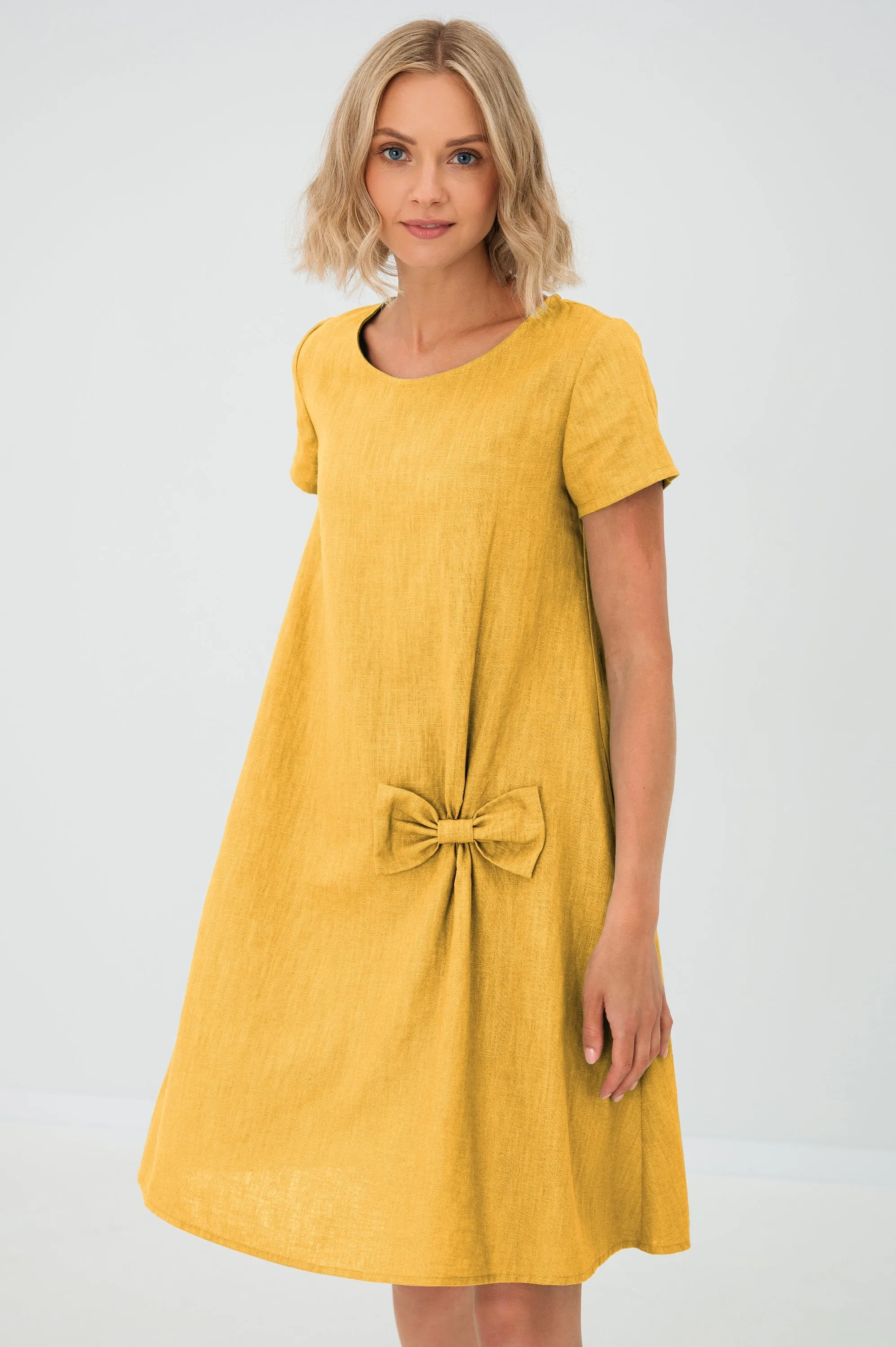 Simple linen dress SUMMER KISS