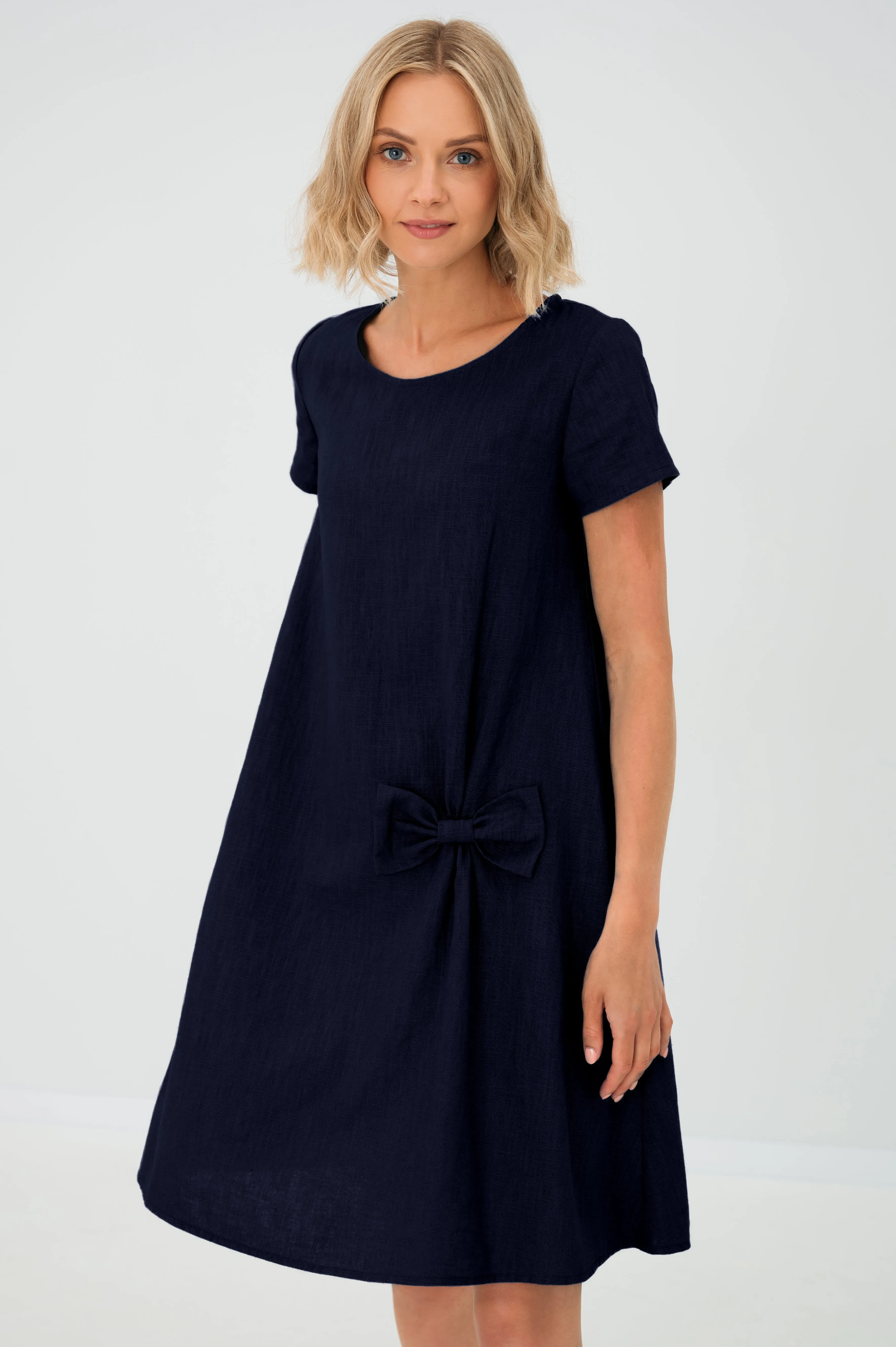 Simple linen dress SUMMER KISS