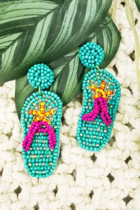 Summer Fiesta beaded EARRINGS