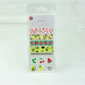 Summer Fruit Washi Stickers