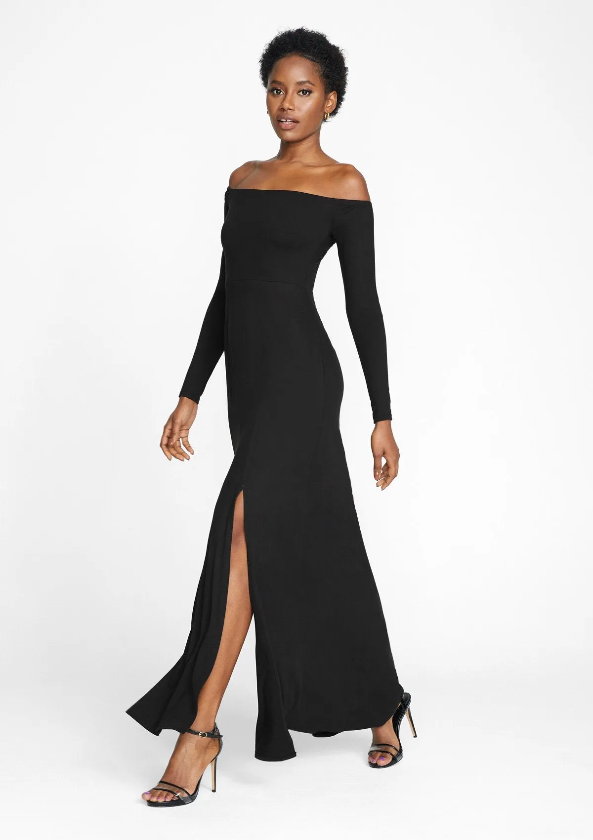 Tall Aria Off Shoulder Maxi Dress