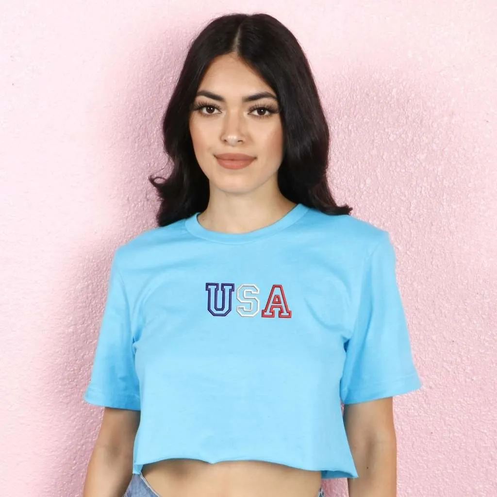 USA  Crop Top