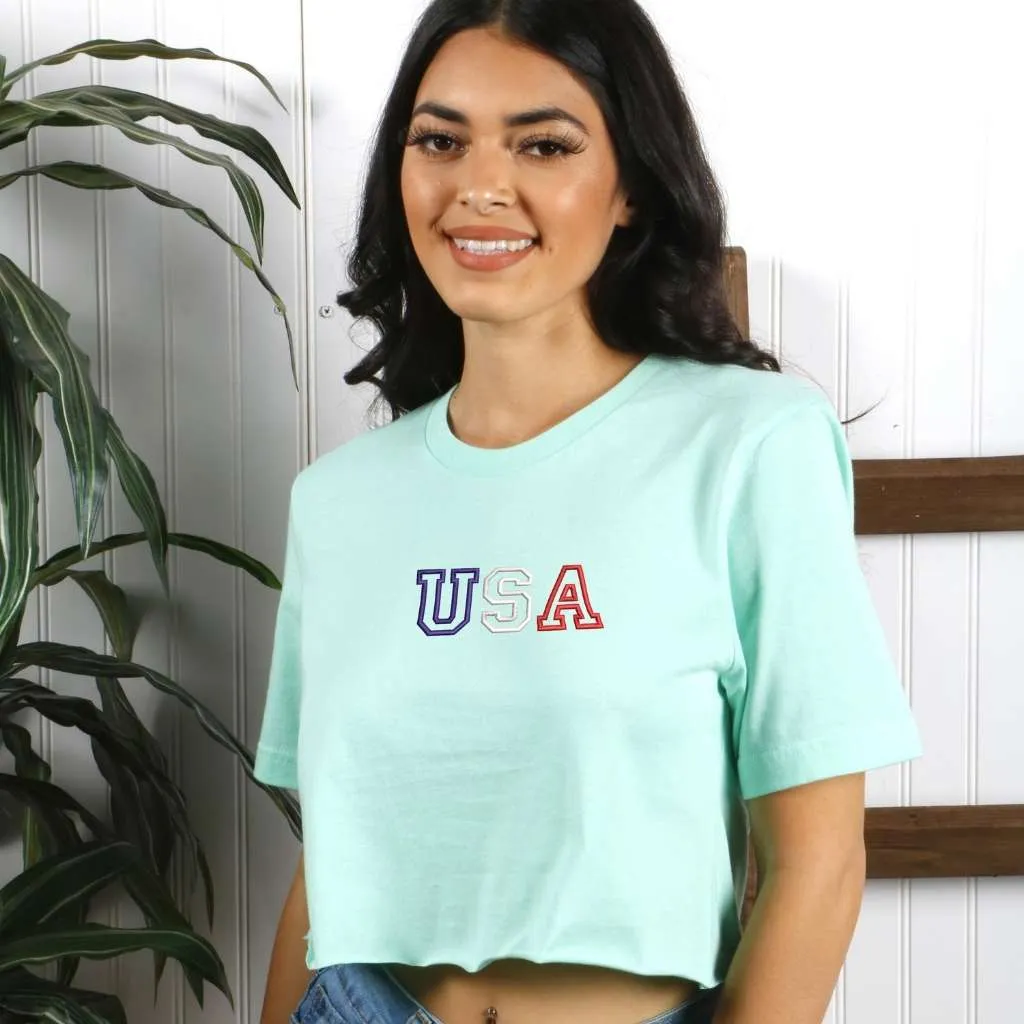 USA  Crop Top