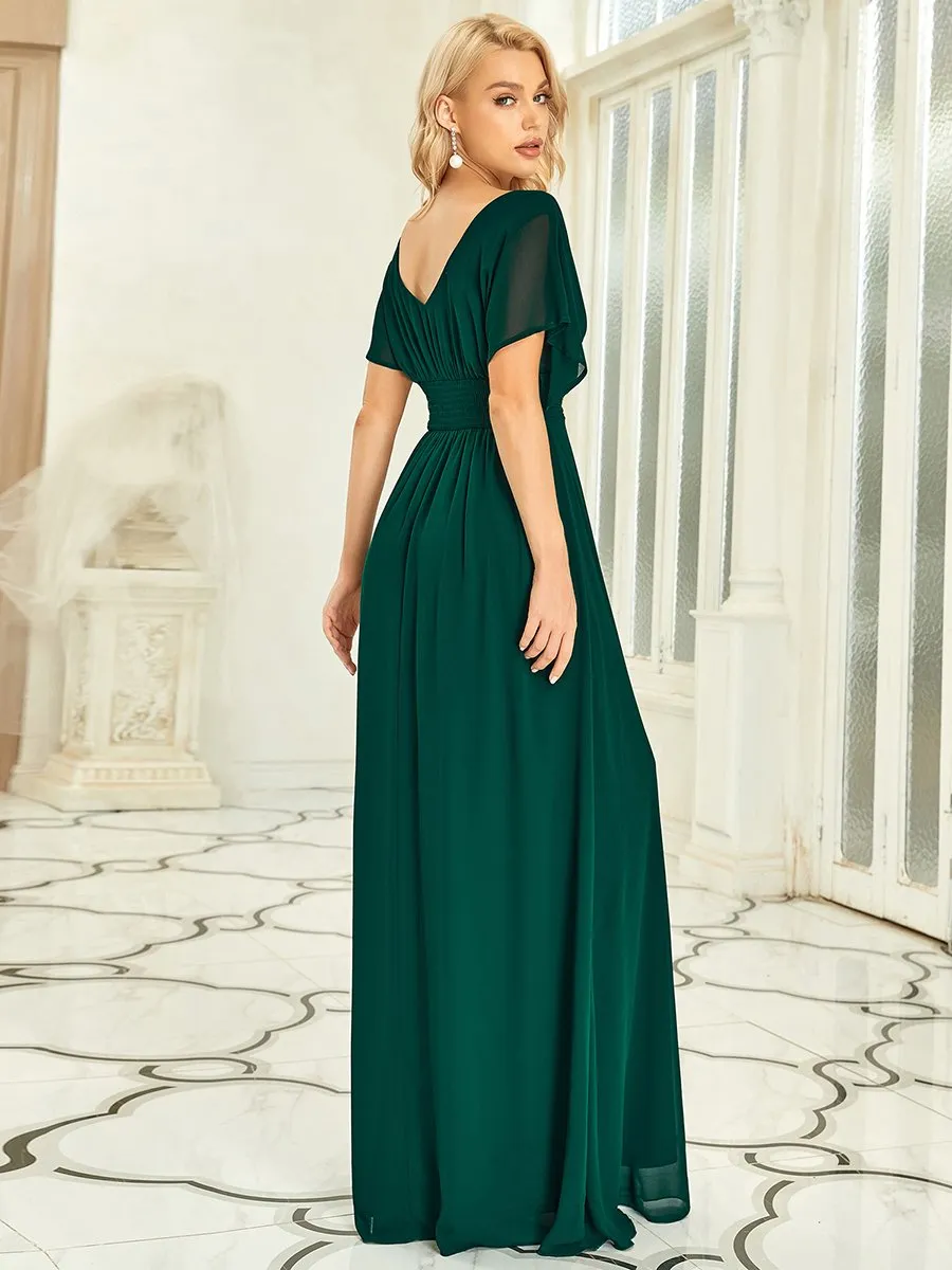 Women's A-Line Empire Waist Maxi Wholesale Evening Dresses